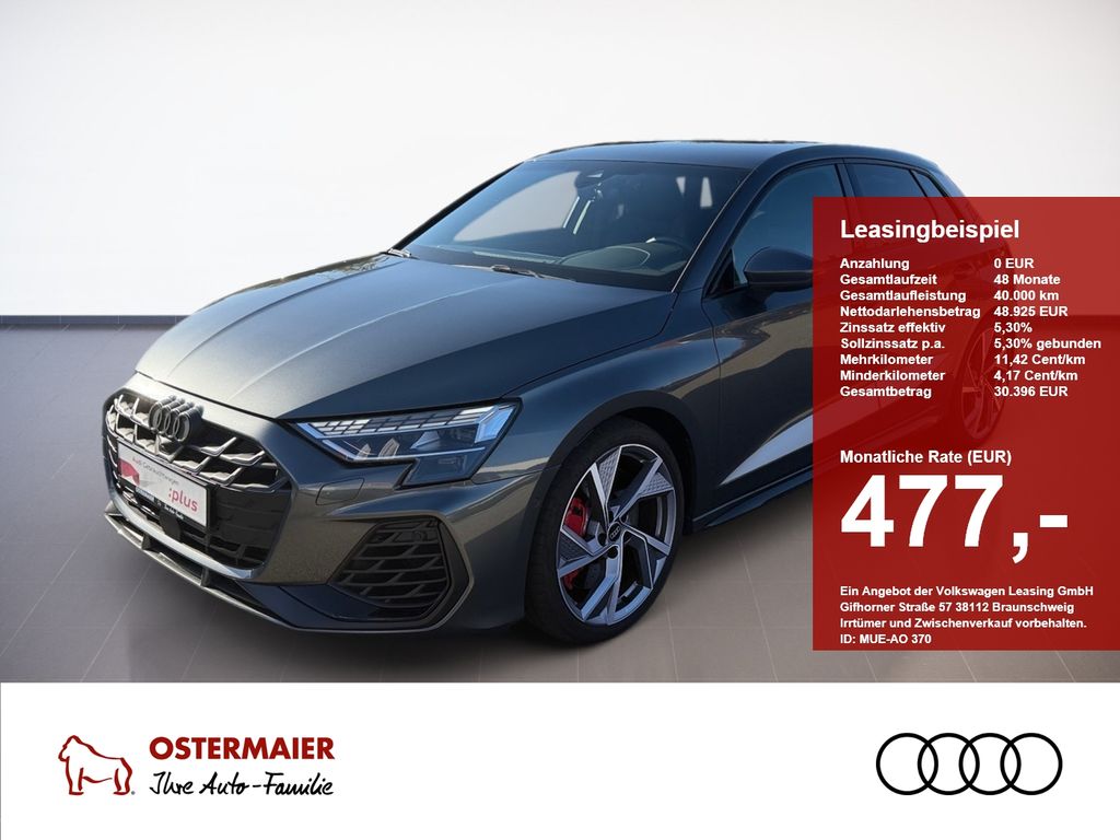 Bild des Angebotes Audi S3 Sportback 2.0TFSI 333PS quattro S tronic 5J-G