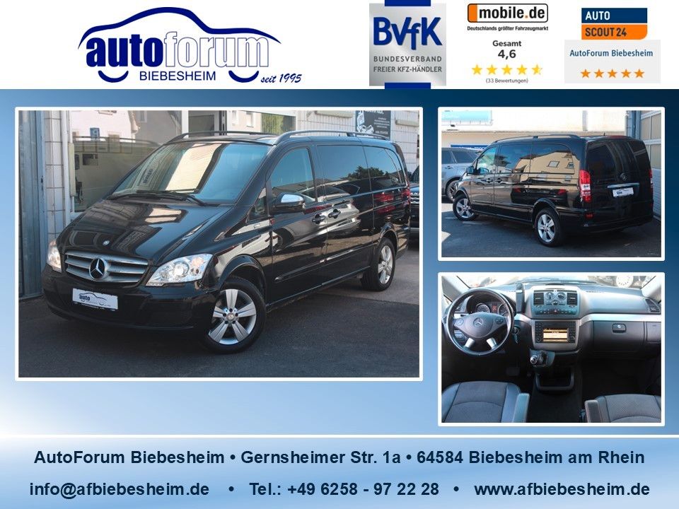 Bild des Angebotes Mercedes-Benz Viano 2.2 CDI lang Navi*Standheizung*Bi-Xenon