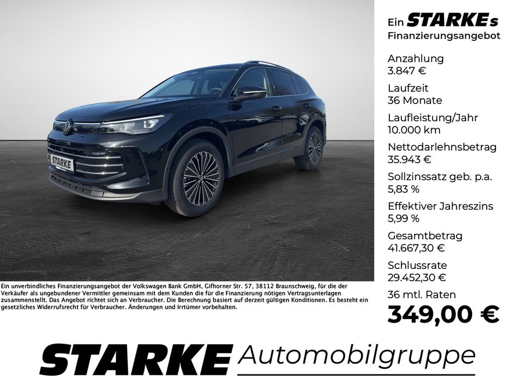 Volkswagen Tiguan 2.0 TDI DSG Elegance AHK  AHK Navi LED Ka