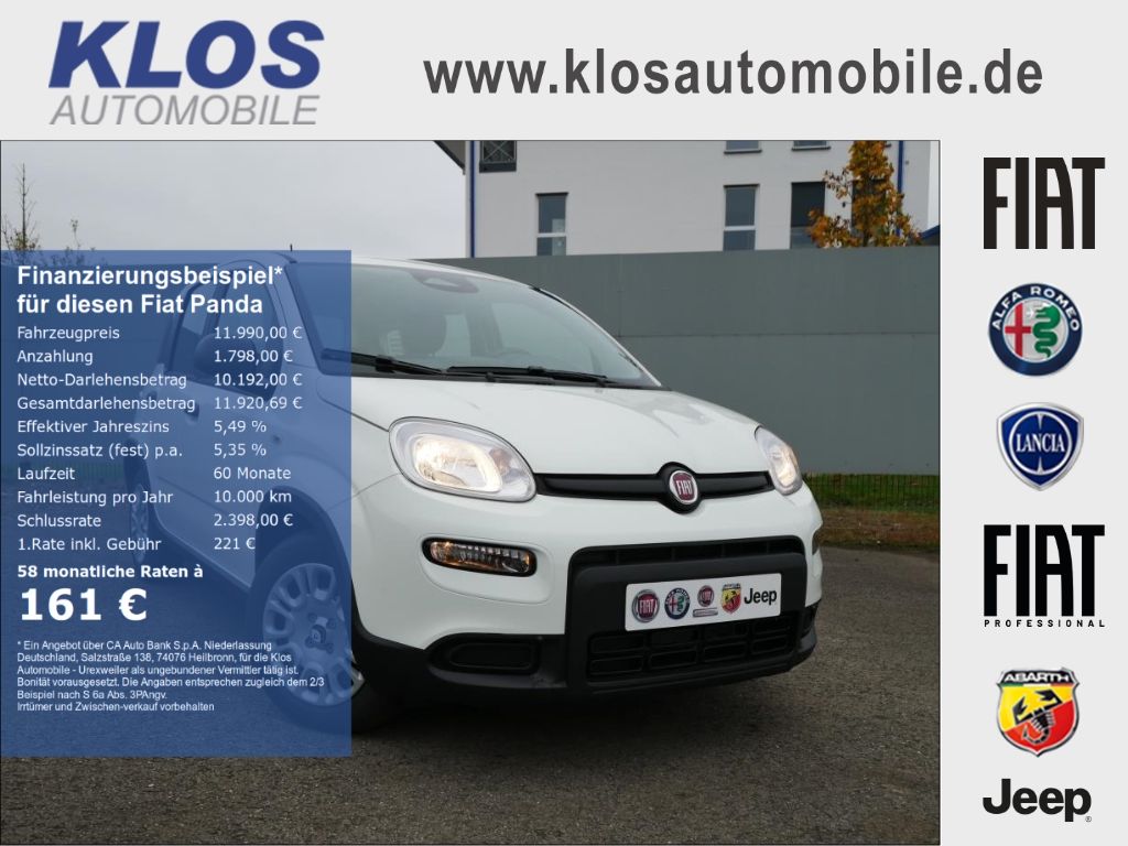 Bild des Angebotes Fiat Panda HYBRID 1.0 GSE 70PS PDC CITY PAKET RADIO