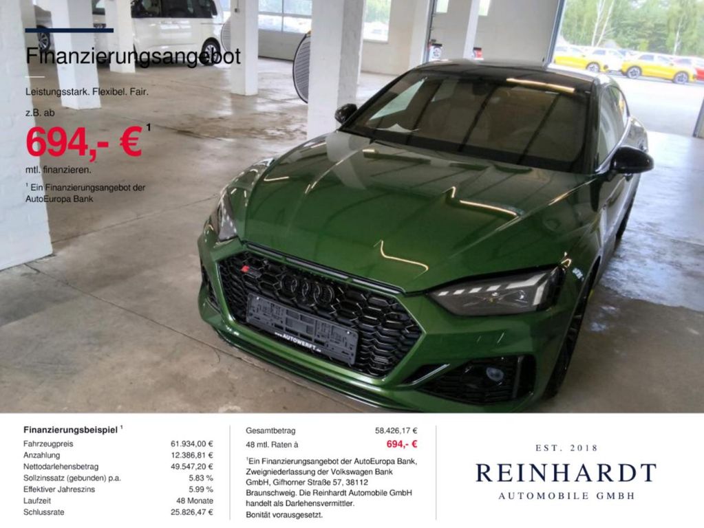 Bild des Angebotes Audi RS5 SPORTBACK BLACK ACC/HuD/PANO/RS-SITZE/RS-AGA