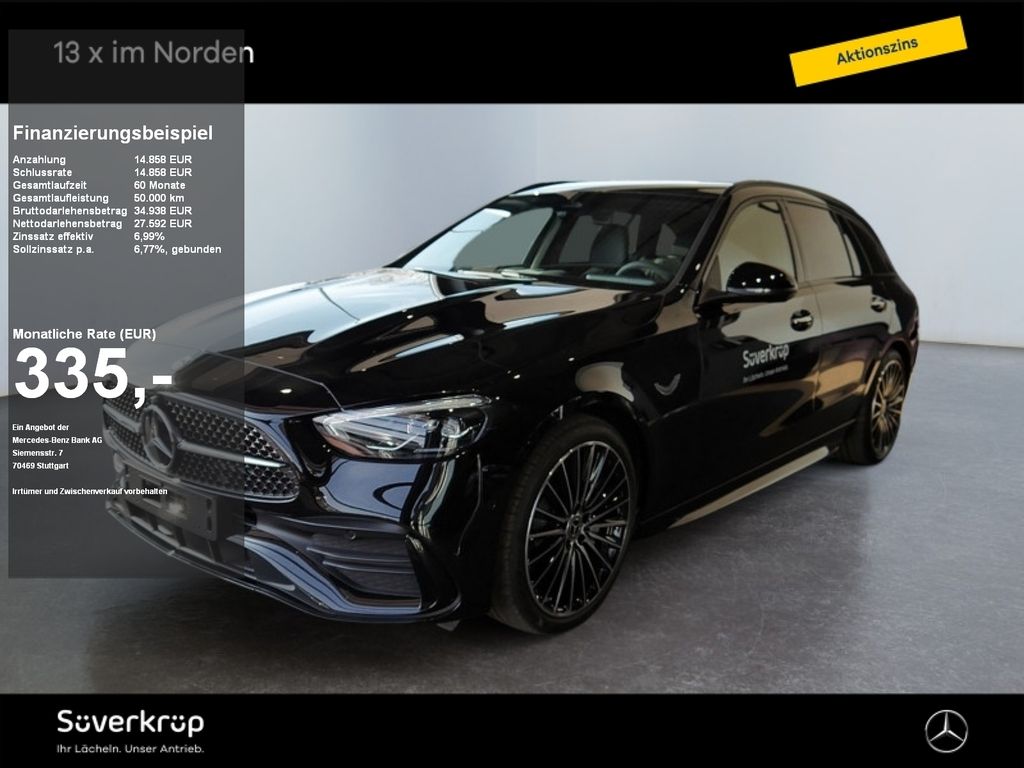 Bild des Angebotes Mercedes-Benz C 180 T-Modell AMG NIGHT MEMO 360 AHK DISTR SPUR