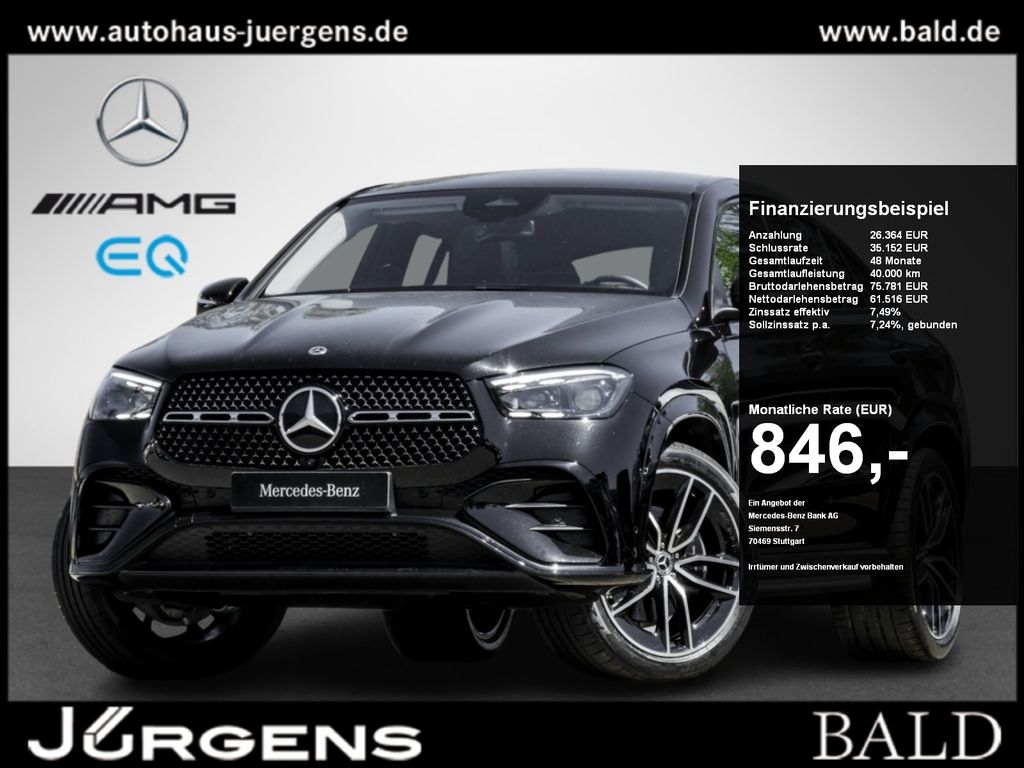 Bild des Angebotes Mercedes-Benz GLE 300 d 4M Cp AMG-Sport/Pano/AHK/Sitzkl/HUD/22