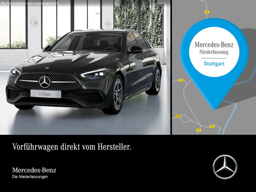 Bild des Angebotes Mercedes-Benz C 180 AMG+NIGHT+360+LED+TOTW+KEYLESS+9G