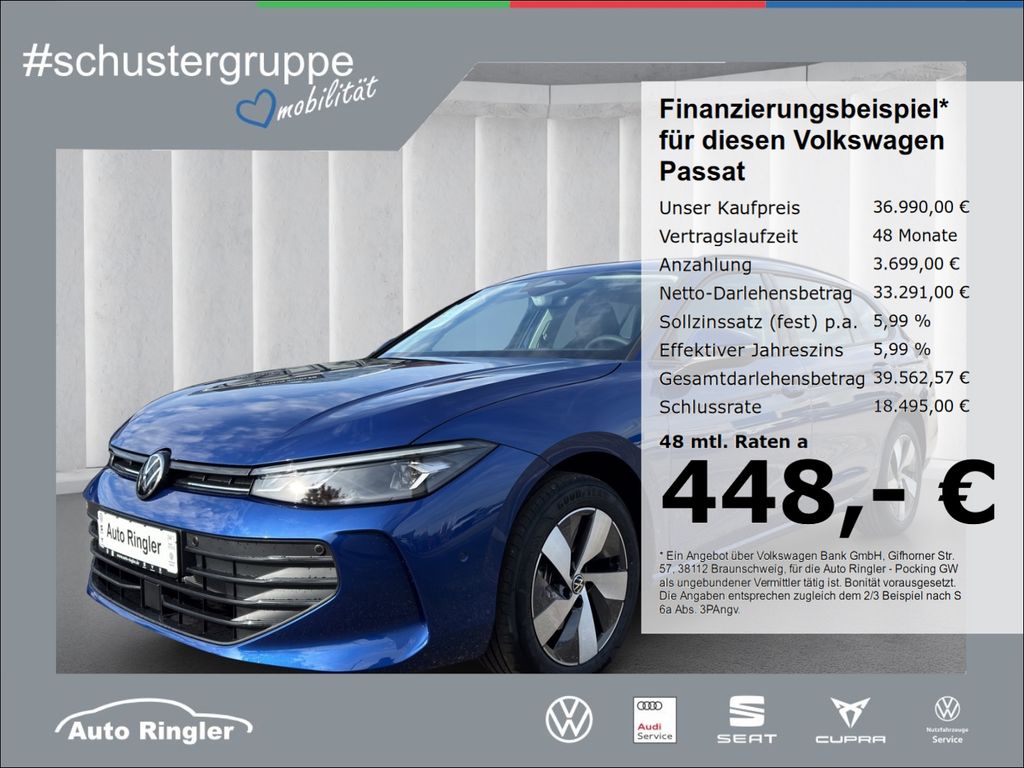 Bild des Angebotes Volkswagen Passat 1.5 1,5 l eTSI OPF 110 kW (150 PS) 7-Gang