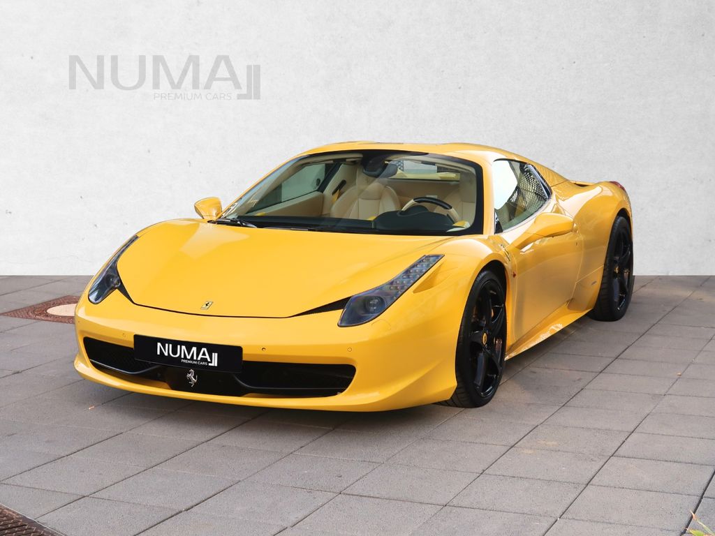 Ferrari 458 Spider *4.5 V8*Carbon JBL*Giallo Modena*LED