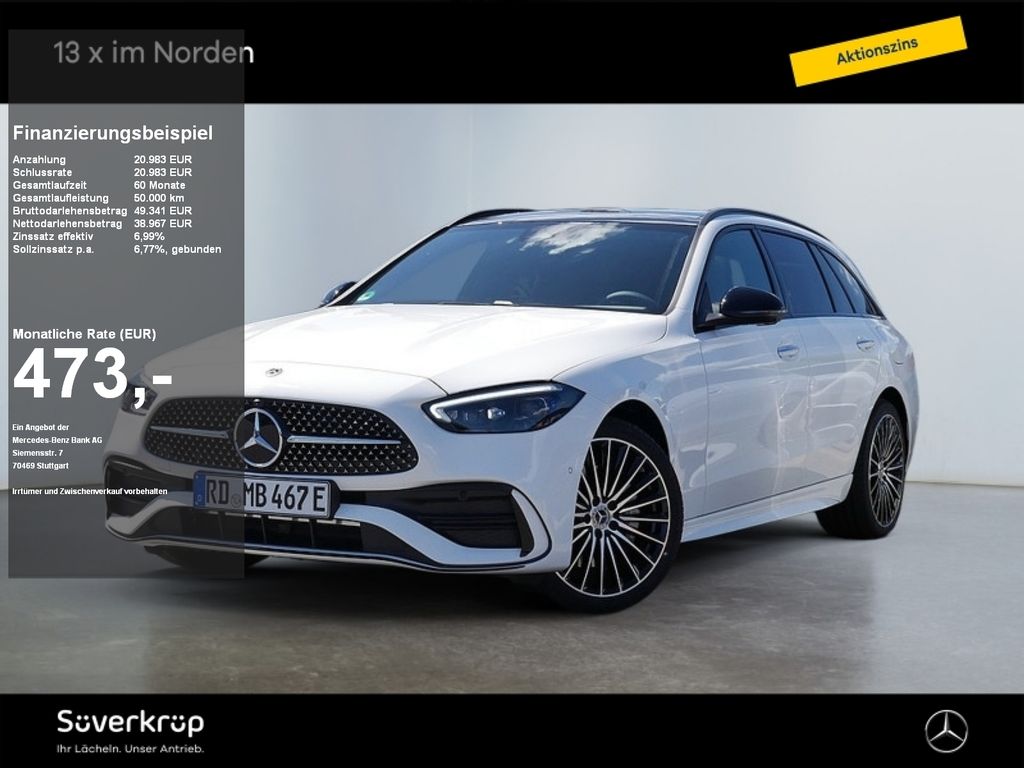 Bild des Angebotes Mercedes-Benz C 300 de T-Modell mit EQ Hybrid Technologie AMG