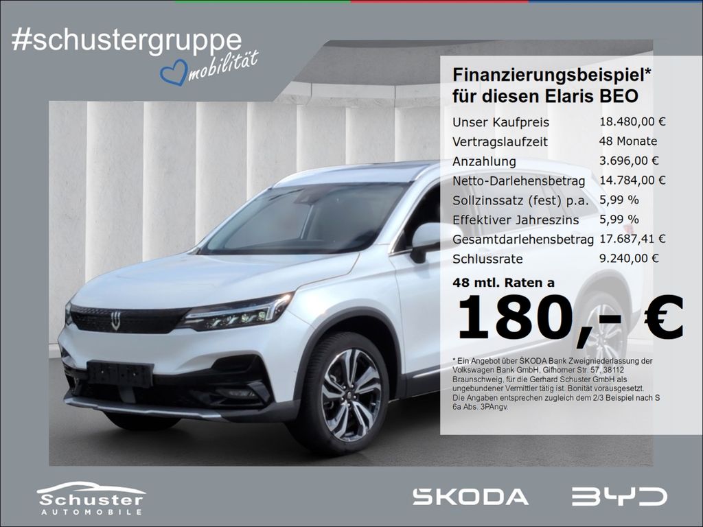 Bild des Angebotes Elaris BEO Skywell ET5*Panodach LED ACC Sitzbelüf Leder