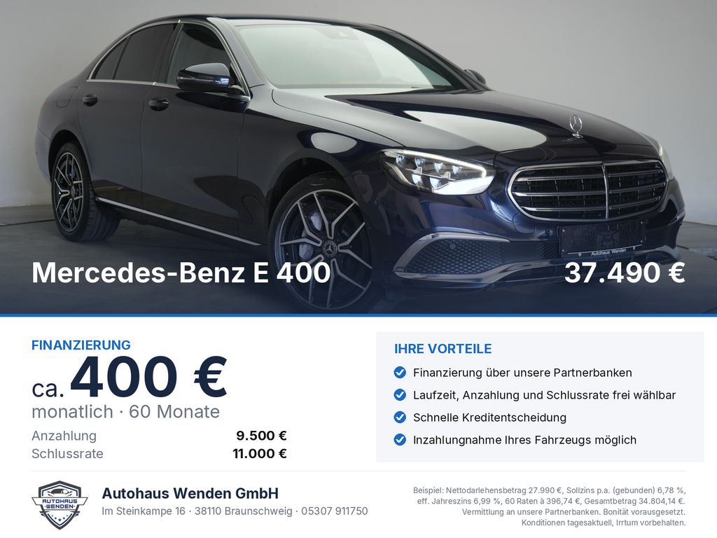 Bild des Angebotes Mercedes-Benz E 400 d 4Matic 9G-Tronic Leder/Temp/Carplay/AHK/
