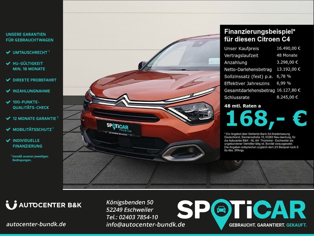 Bild des Angebotes Citroën C4 PureTech 130 EAT8 SHINE SHZ Keyless Navi