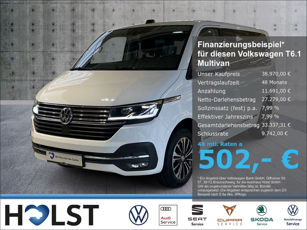 Bild des Angebotes Volkswagen T6.1 Multivan 2.0TDI Generation Six AHK NAV RÜFA