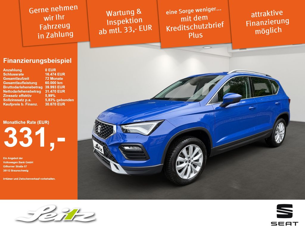 Bild des Angebotes Seat Ateca Road 1.5 TSI DSG Style Navi. LED. Einparkh