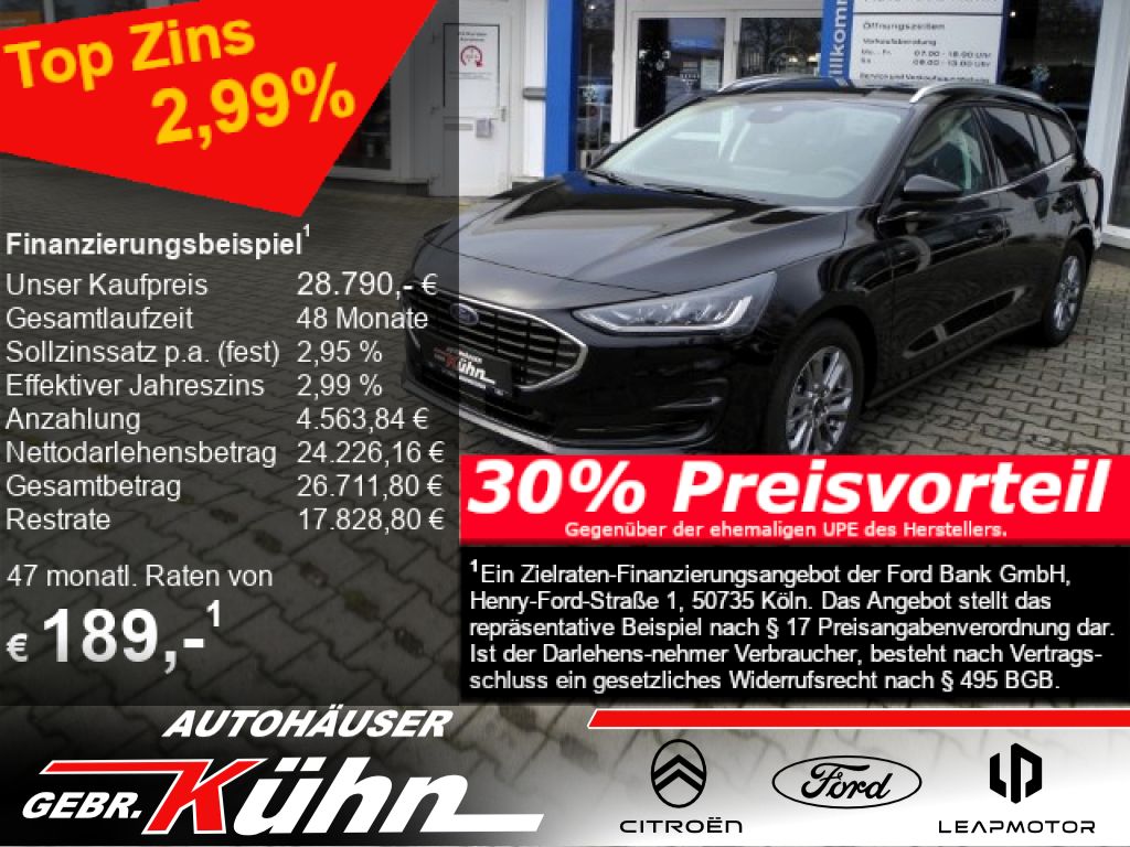 Bild des Angebotes Ford Focus Turnier Hybrid Aut. TITANIUM X - iACC, TW
