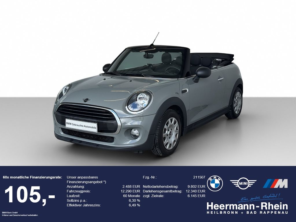 Bild des Angebotes MINI One Cabrio Salt Klima.Keyl.PDC.SHZ.MFL.NSW.