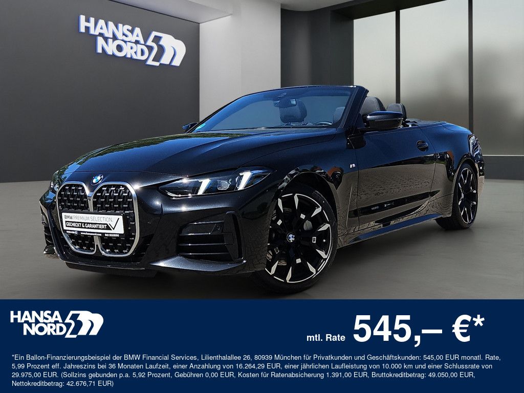 Bild des Angebotes BMW 430i xDrive Cabrio M-SPORT LED NAVI 360° 19" AHK