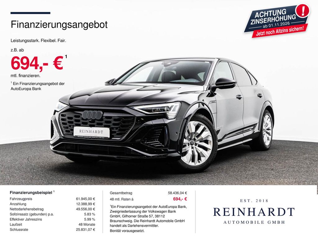 Bild des Angebotes Audi SQ8 E-TRON SPORTBACK BLACK MATRIX/ACC/360°/AHK
