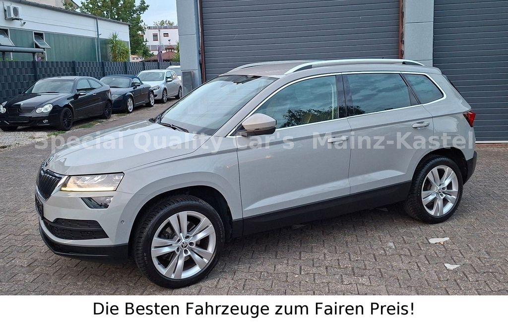 Bild des Angebotes Skoda Karoq 1.5 DSG AUTOMATIK NAVI SHZ LEDER AHK TÜV