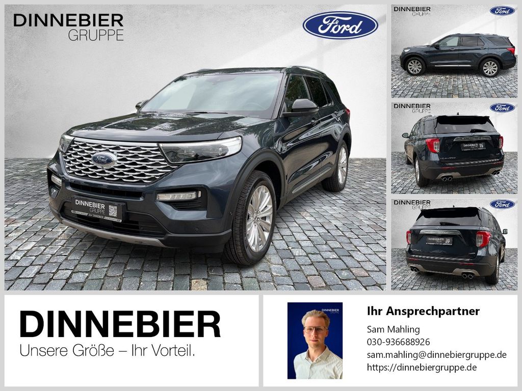 Bild des Angebotes Ford Explorer Platinum PHEV Leder+AHK+Glasdach+LED+Na