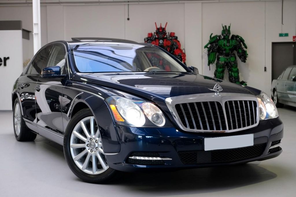 Maybach 57 S * Sonderlack-Bahamas Blau+Solar++FACELIFT