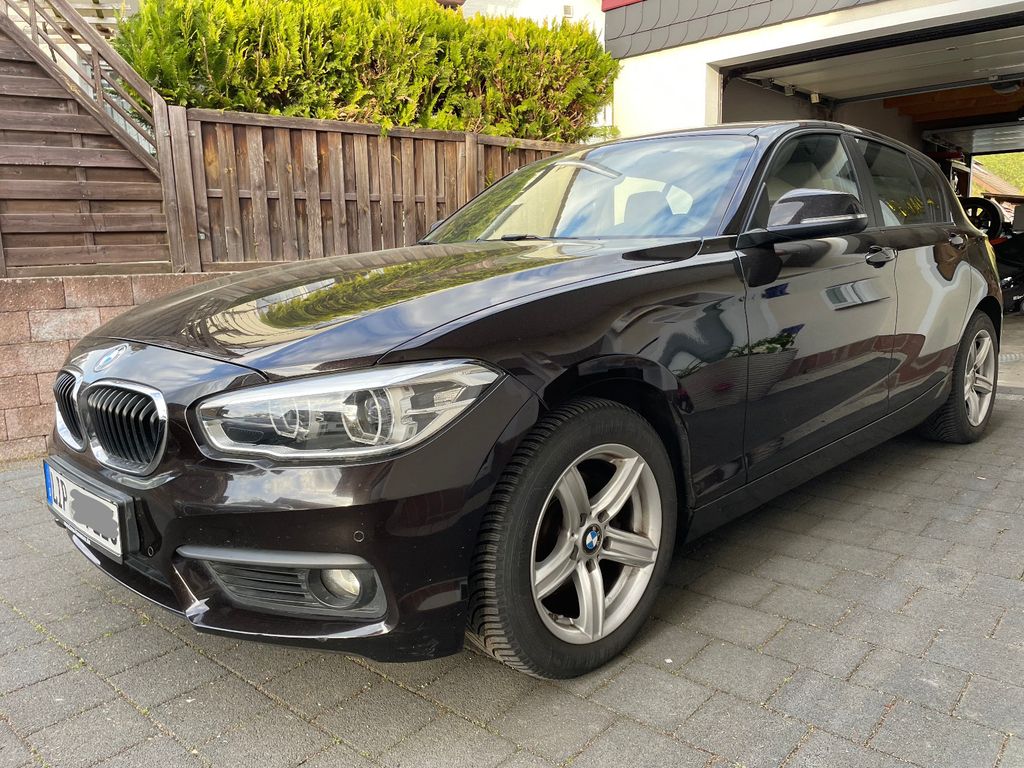 Bild des Angebotes BMW 1er 118d braun Automatik Vollleder Nichtraucher