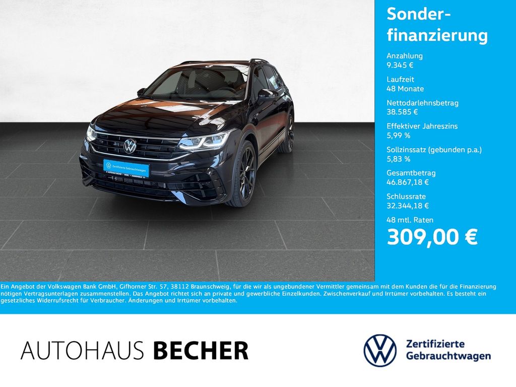Volkswagen Tiguan R 2.0 TSI 4MOTION DSG /AHK/Navi/Rückfahrk