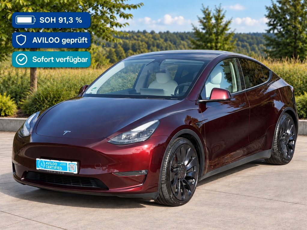 Bild des Angebotes Tesla Model Y Performance aus 1.Hand FSD! AHK Cherry