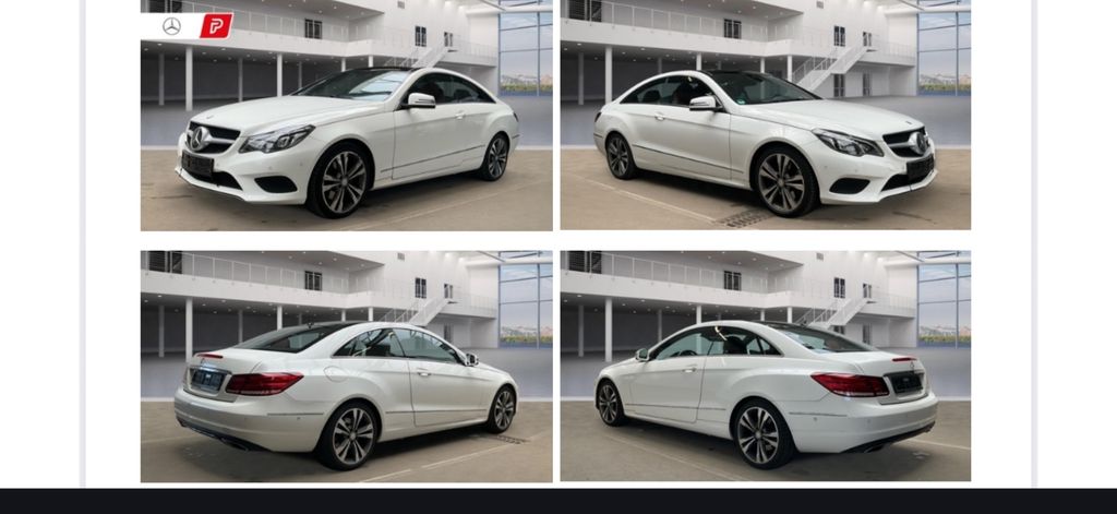 Bild des Angebotes Mercedes-Benz E 250 Coupe Sport Pak PANO PDC Navi LED Leder