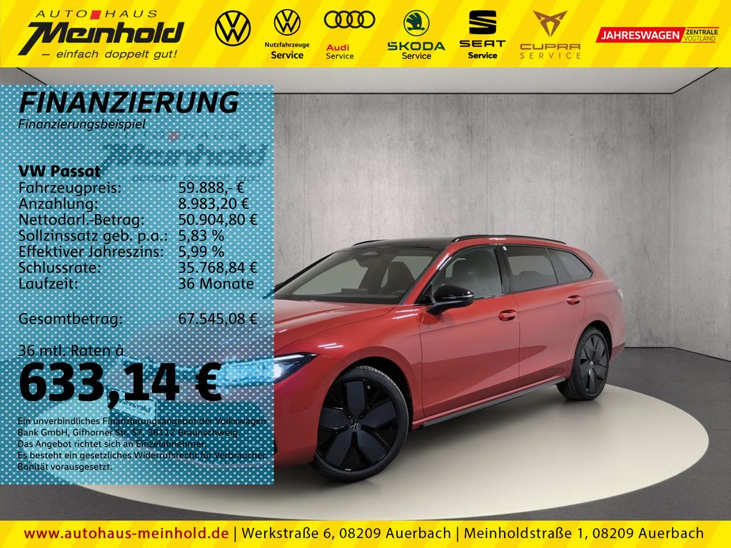 Bild des Angebotes Volkswagen Passat 2.0 TDI DSG 4M R-Line "Signature", Standh