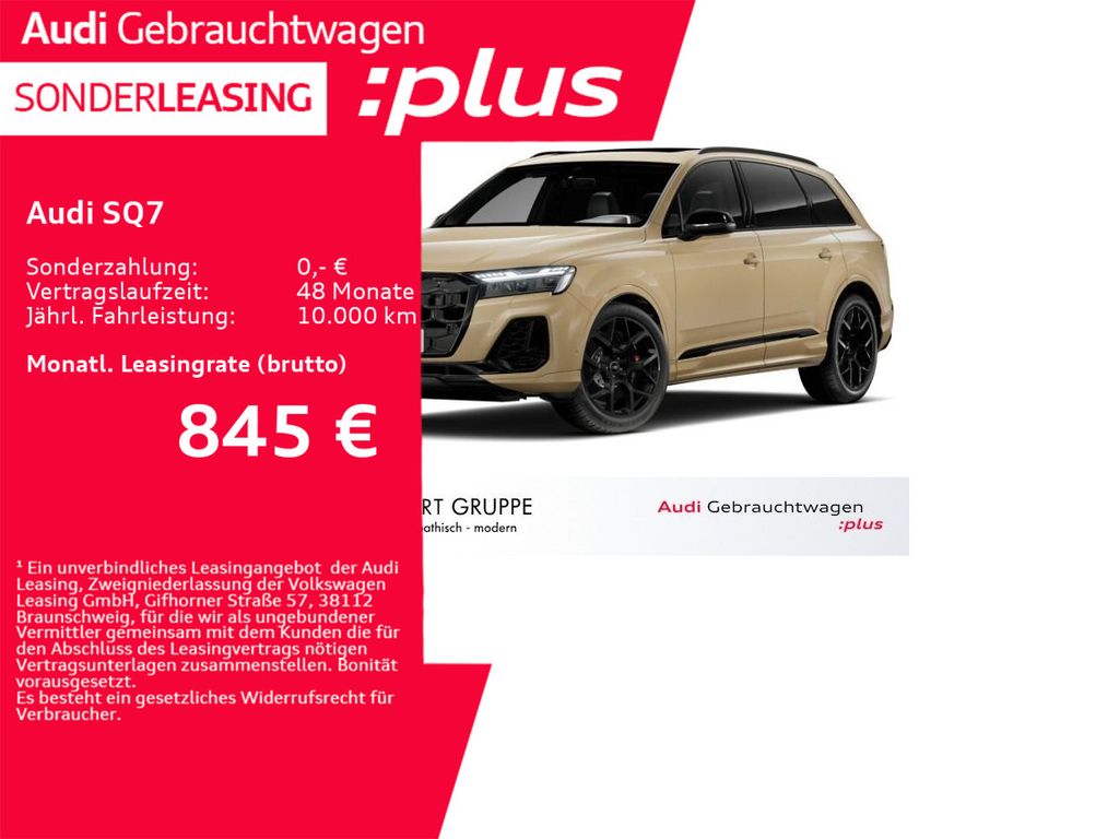 Bild des Angebotes Audi SQ7 SUV PANO*AHK*B&O*ACC