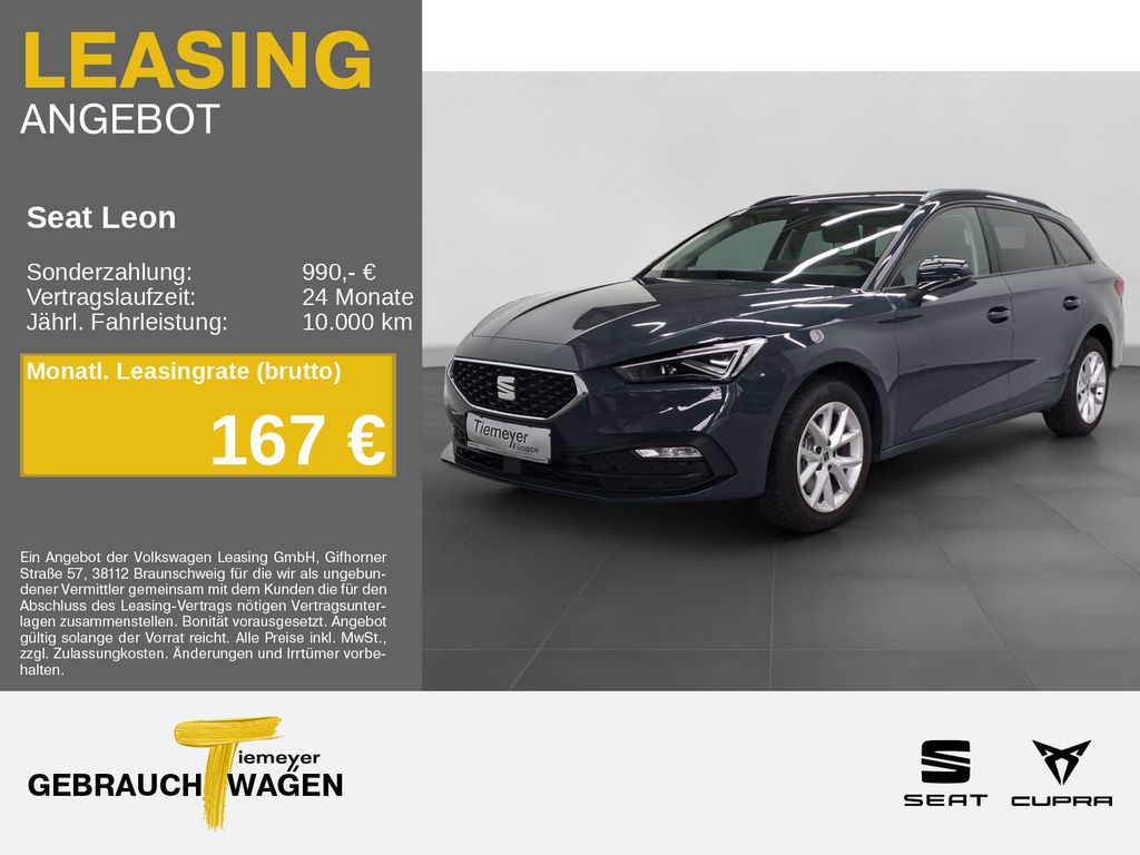 Bild des Angebotes Seat Leon Sportstourer 2.0 TDI DSG STYLE NAVI AHK ACC