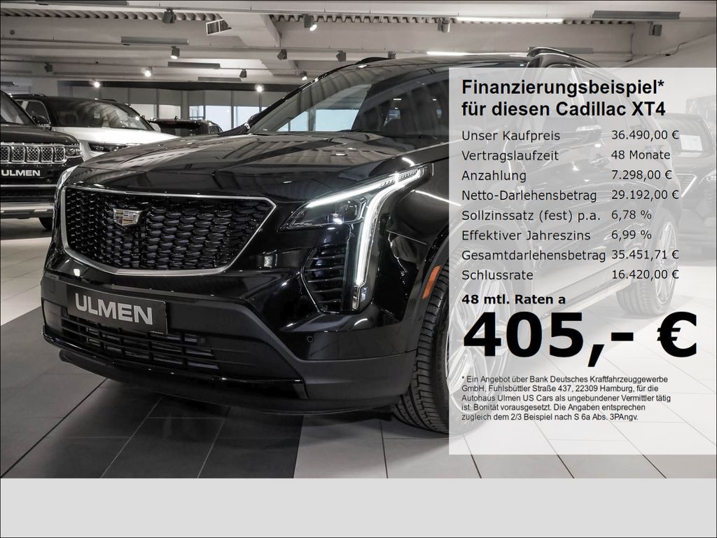 Bild des Angebotes Cadillac XT4 350 Turbo AWD Sport Panoramadach 20Zoll AHK