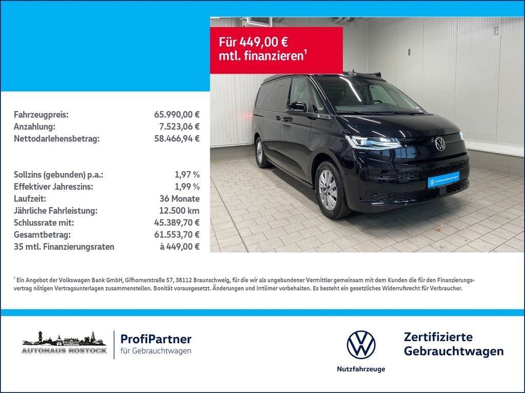 Bild des Angebotes Volkswagen T7 California Coast 1.5 TSI eHybrid 4M el. Aufst
