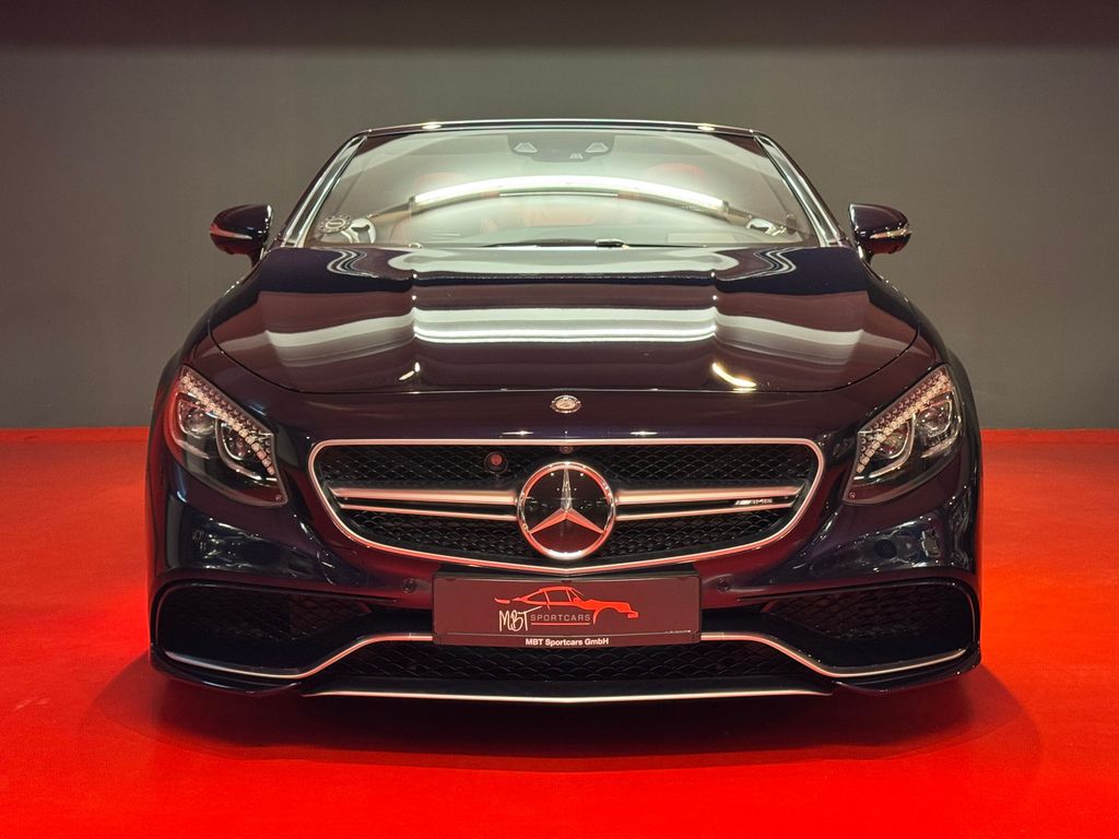 Bild des Angebotes Mercedes-Benz S 63 AMG/Cabrio/5,5 V8 585PS/SERVICE/NIGHT/BURM!