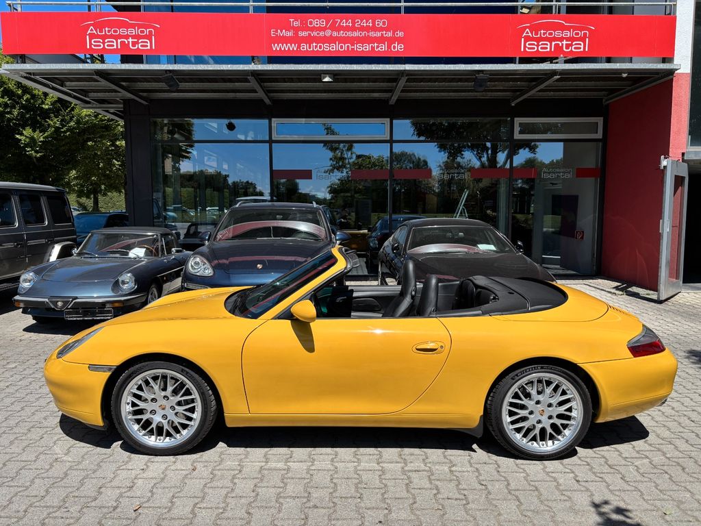 Bild des Angebotes Porsche 996 C2 Cabrio- 6-Gg.- orig. 59TKM, Speedgelb!
