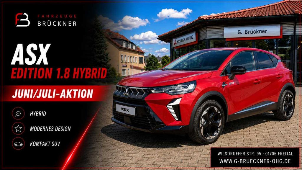 Bild des Angebotes Mitsubishi ASX EDITION 1.8 Hybrid 360°Kam,ACC,Lenkrad behei