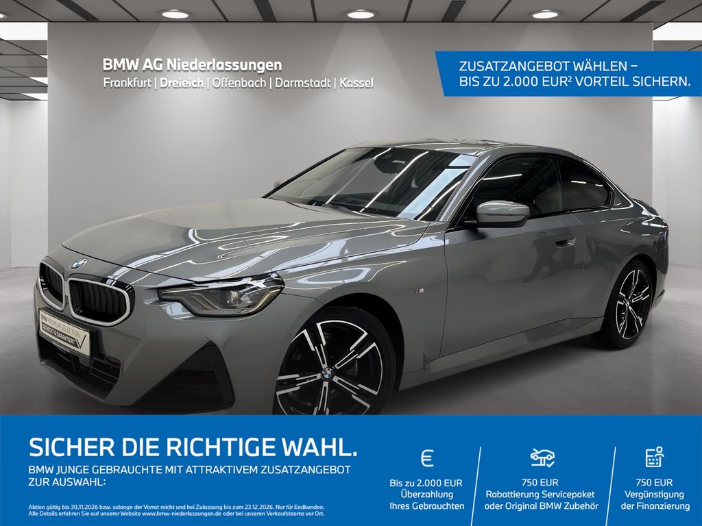 Bild des Angebotes BMW 220i Coupé M Sport Navi Kamera HiFi LED Alarm