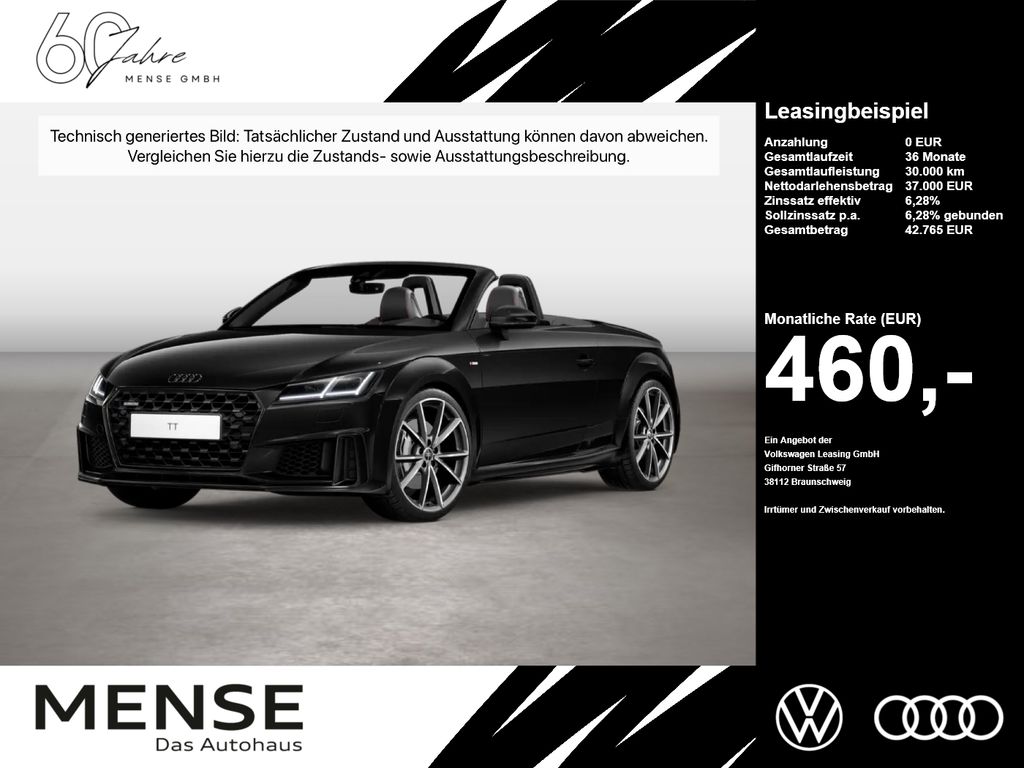 Bild des Angebotes Audi TT Roadster 45 TFSI quattro S tronic S line