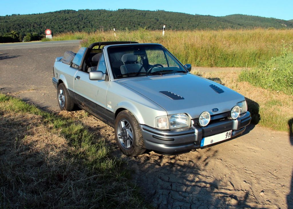 Ford Escort Cabrio XR3i  H Zulassung MK4 Konvolut