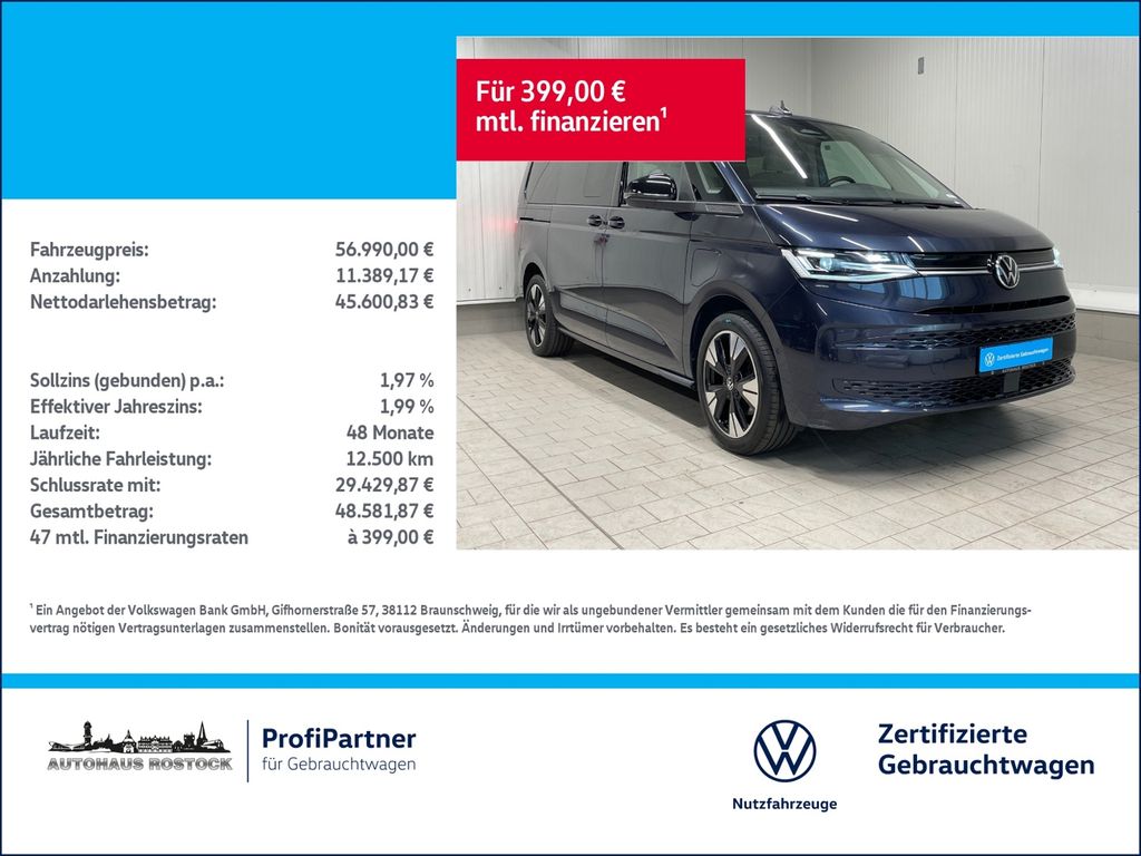 Bild des Angebotes Volkswagen T7 Multivan Life lang eHybrid 1.5 TSI 4M