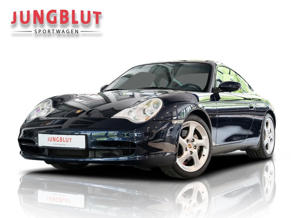 Bild des Angebotes Porsche 996 Carrera 4 Coupé Nachtblau+Sitzheizung+Tiptro