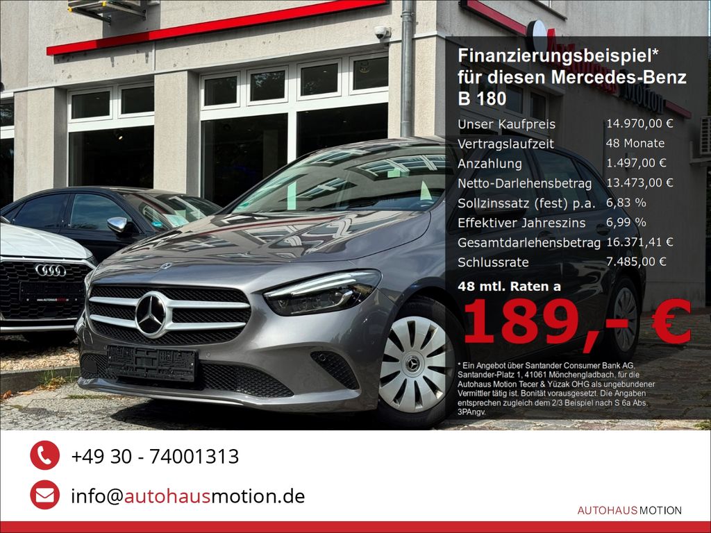 Bild des Angebotes Mercedes-Benz B 180 d Navi Kamera LED StandHZG ACC AHK-klappba