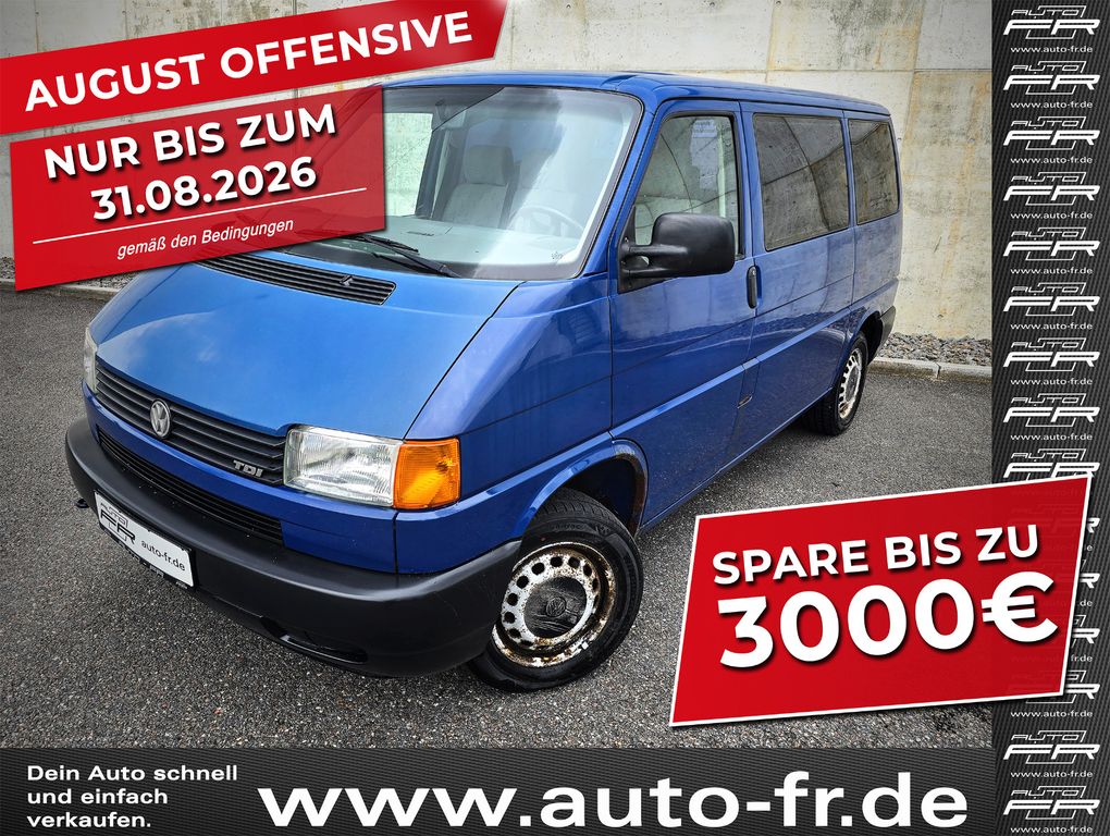 Bild des Angebotes Volkswagen T4 2.5TDI 102PS 9 Sitze AHK Standheizung