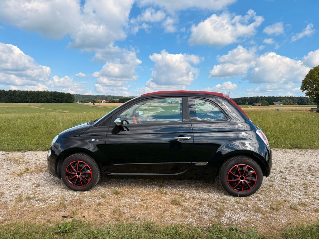 Bild des Angebotes Fiat 500C CABRIO KLIMA PDC HINTEN RADIO CD ALLWETTER