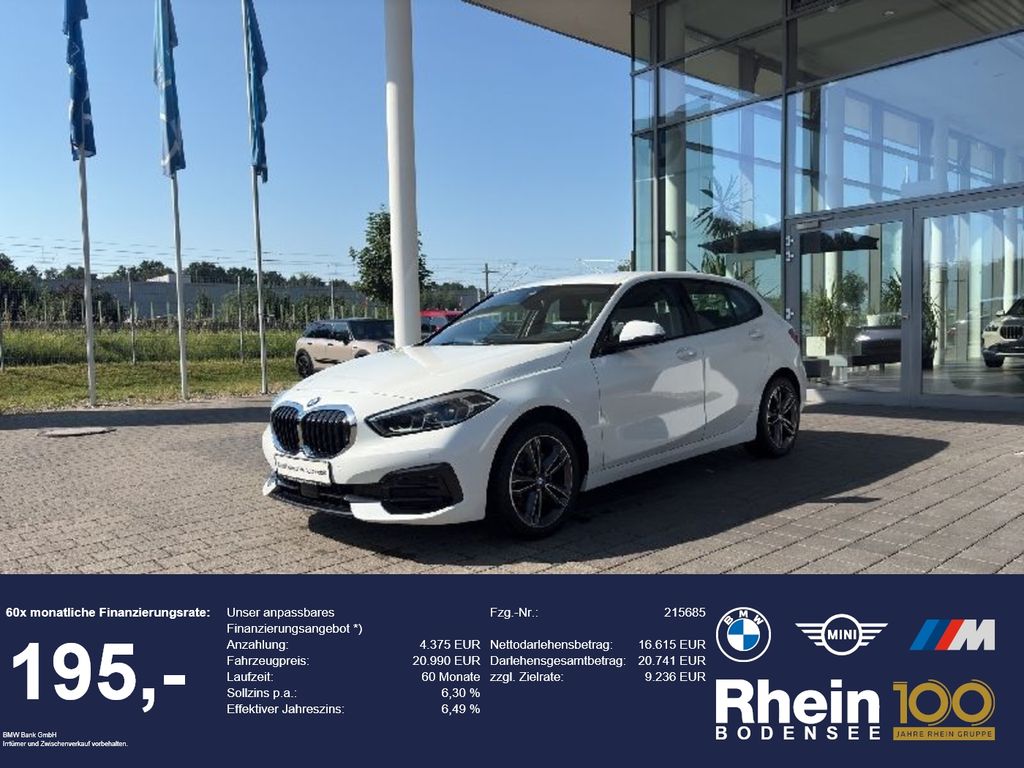 Bild des Angebotes BMW 116d 5-Türer Sport Line LH AHK HUD Sportsitz LED