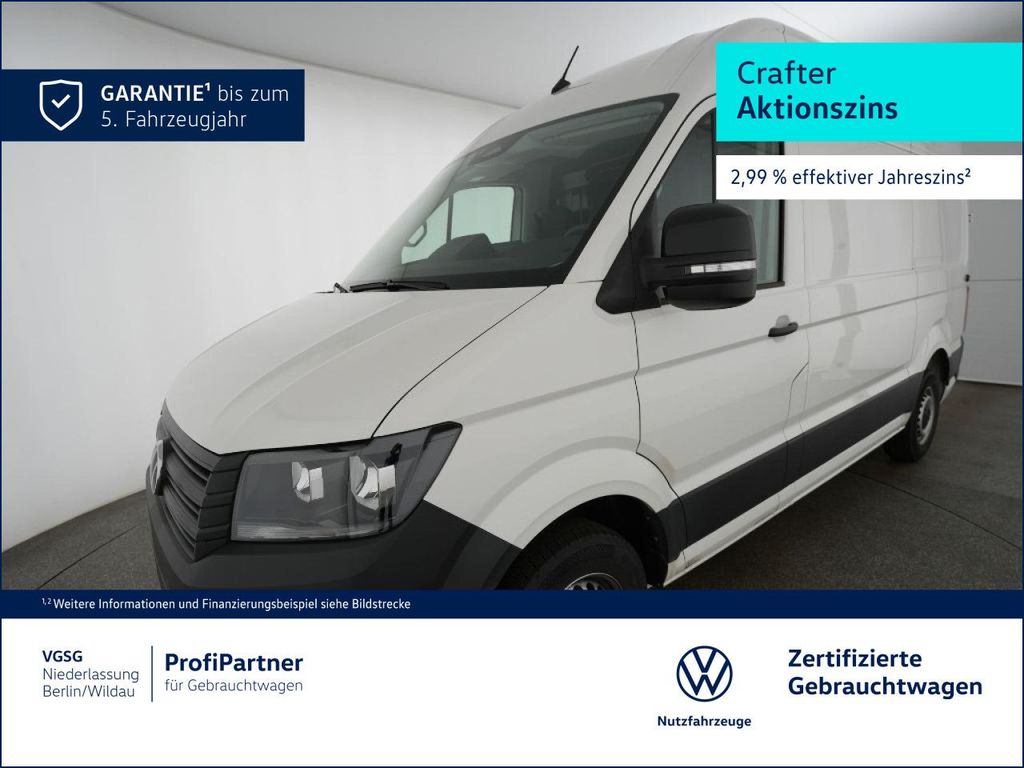 Bild des Angebotes Volkswagen Crafter Kasten Mittel Vorb.AHK Sitzhzg Bluetooth