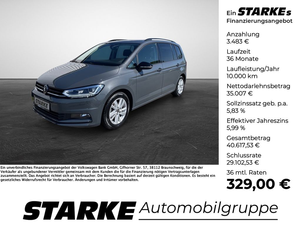 Bild des Angebotes Volkswagen Touran 1.5 TSI DSG Highline  Black Style Pano, K