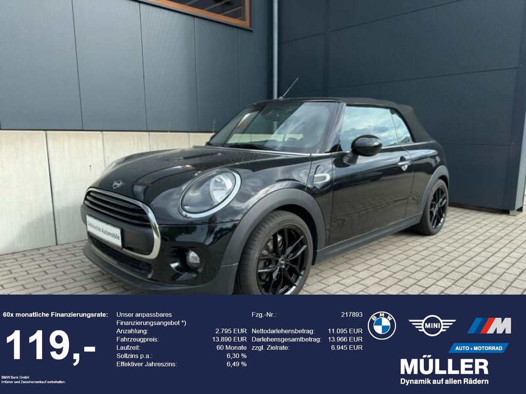 Bild des Angebotes MINI One Cabrio Pepper Excite/SH/S-Lenkrad/PDC