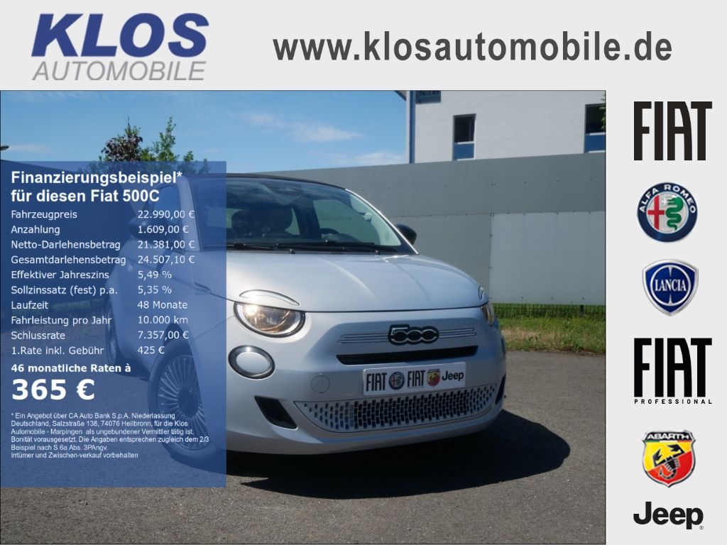 Bild des Angebotes Fiat 500C CABRIO HYBRID ICON 1.0 65 PS MT6 KOMFORT KA