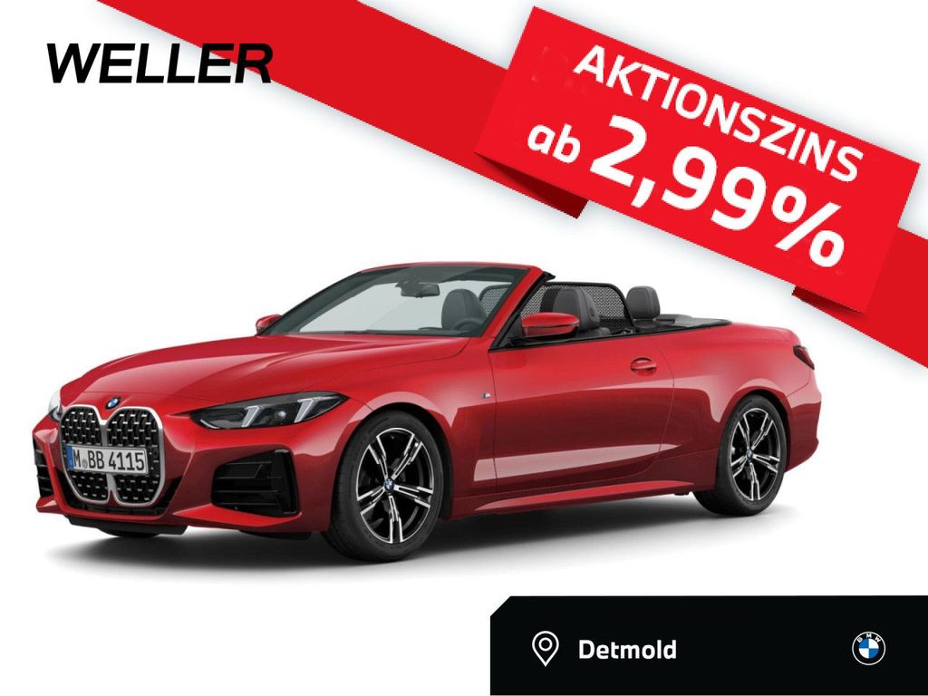 Bild des Angebotes BMW 420i Cabrio M Sport LC+DAB RFK LED Sitzh Temp18"