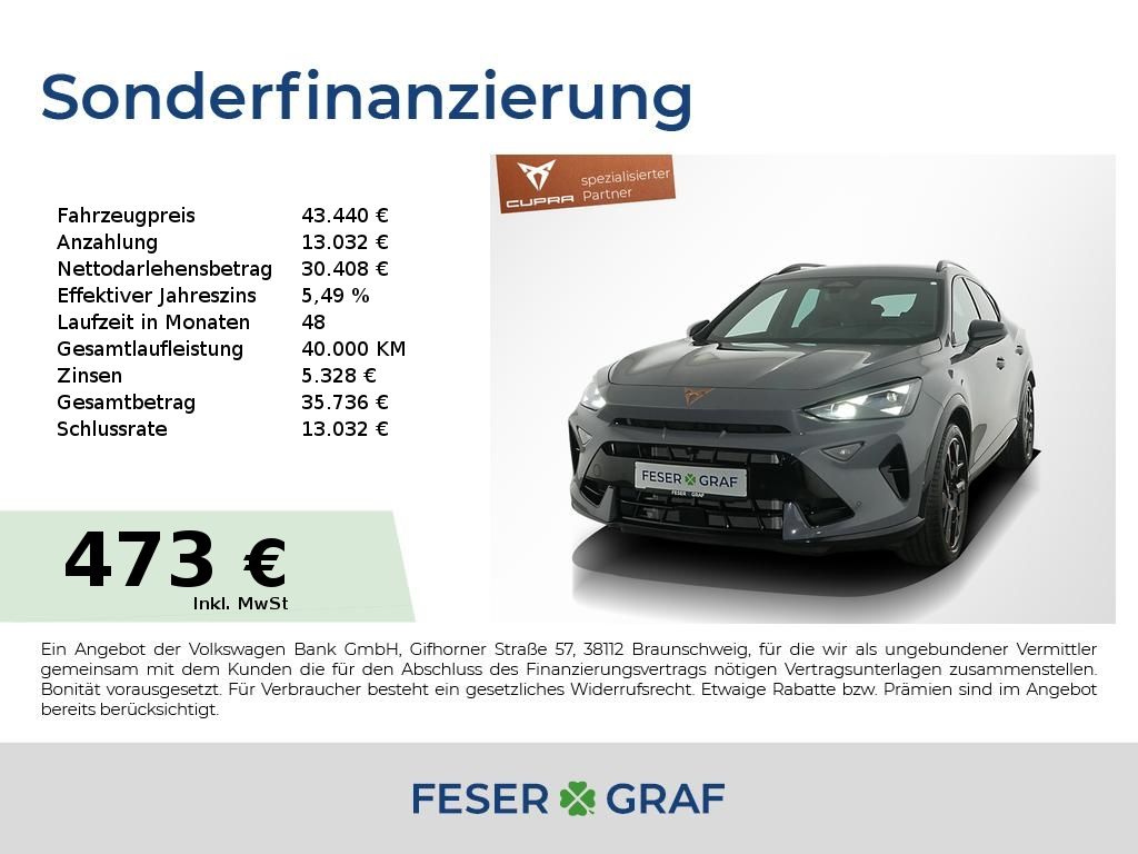 Bild des Angebotes Cupra Formentor VZ 2.0 TSI DSG LED ACC Rückfahrkamera